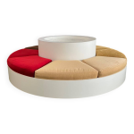 Banquette jardinière années 70 fabriquée par roche bobois en formica Banquette jardinière années 70 fabriquée par roche bobois en formica