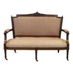 Banquette louis xvi dbut xxme en noyer