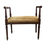 Banquette néoclassique, xixe siècle Banquette néoclassique, xixe siècle
