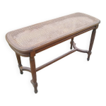 Banquette de piano ancien vintage style louis xvi