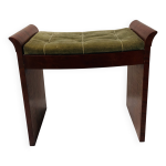 Banquette de piano art dco en acajou mouchet . xx sicle
