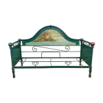 Banquette de repos vénitienne époque napoléon iii en fonte et tôle Banquette de repos vénitienne époque napoléon iii en fonte et tôle