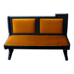 Banquette vintage en bois