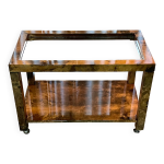 Bar desserte peau de ch�vre v�lin