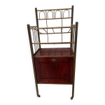 Bar roulant en laiton et bois dor� xx si�cle