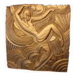 Bas relief art dco , folies bergres paris, art dco francais