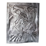 Bas relief art deco j j martel