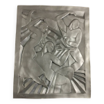 Bas relief art dco sign