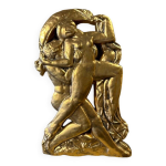 Bas - relief en cramique art dco