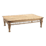 Basti - table basse ancienne  clous n11