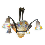 Trs beau lustre art deco