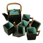 Tr�s beau service � th� de fabrication vietnamienne fabrication artisanale