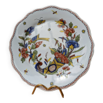 Très belle ancienne assiette décor rouen fait main geo martel Très belle ancienne assiette décor rouen fait main geo martel