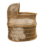 Berceau vintage en osier