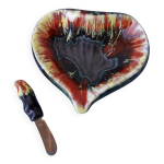 Beurrier en c�ramique