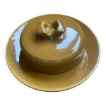 Beurrier en c�ramique de beauce par jean cartier