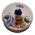 Beurrier d�cor peint main