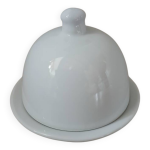Beurrier individuel en porcelaine