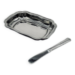 Beurrier en inox