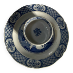 Beurrier et son assiette old chelsea furnivals anciens