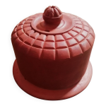 Beurrier terre cuite