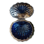 Beurrier vintage en forme de coquille de st jacques