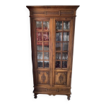 Biblioth�que 2 portes vitr�es