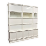 Biblioth�que anglaise original globe wernicke blanche