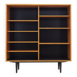 Bibliothque en frne, design scandinave, annes 1960, designer : brge mogensen, fabricant : ab karl ...