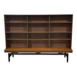 Bibliothque g - plan en acajou des annes 1970