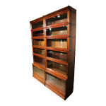 Bibliothque globe wernicke en acajou antique