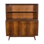 Bibliothèque par hubert nepozitek & bohumil landsman pour jitona, années 1960 Bibliothèque par hubert nepozitek & bohumil landsman pour jitona, années 1960