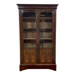 Biblioth�que louis philippe 19�me en acajou