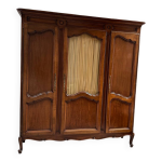 Bibliothque en merisier 3p style lxv