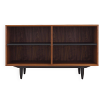 Bibliothque en noyer, design scandinave