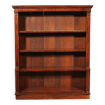 Bibliothèque ouverte en palissandre, xixème siècle Bibliothèque ouverte en palissandre, xixème siècle