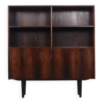 Bibliothque en palissandre, design danois, annes 1960, fabricant : brouers mbelfabric
