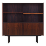 Bibliothèque en palissandre, design danois, années 1970, production : danemark Bibliothèque en palissandre, design danois, années 1970, production : danemark