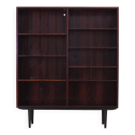 Bibliothque en palissandre, design danois, annes 1970, production : danemark