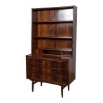 Biblioth�que en palissandre du milieu du si�cle