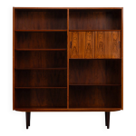 Biblioth�que en palissandre de style danois avec portes, par hundevad & co, ann�es 1960