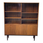 Bibliothèque scandinave en palissandre 1960 Bibliothèque scandinave en palissandre 1960