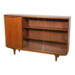 Bibliothèque en teck du milieu du siècle de mcintosh, années 1960 Bibliothèque en teck du milieu du siècle de mcintosh, années 1960