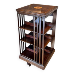 Bibliothque tournante ancienne