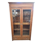 Bibliothèque vitrée 2 portes Bibliothèque vitrée 2 portes