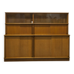 Biblioth�que vitrine basse oscar par didier rozaffy , 1952