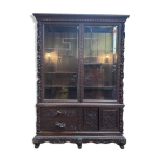 Biblioth�que - vitrine de style asiatique / chinoise