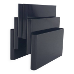 Black giotto stoppino for kartell magazine stand, italy 1960's