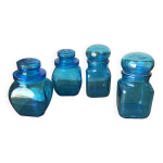 Bocaux bleu turquoise