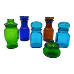 Bocaux en verre, ann�es 70